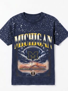 Gameday Couture Michigan Wolverines Tee Size S NWT
